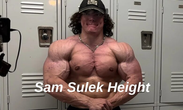 Sam Sulek Height